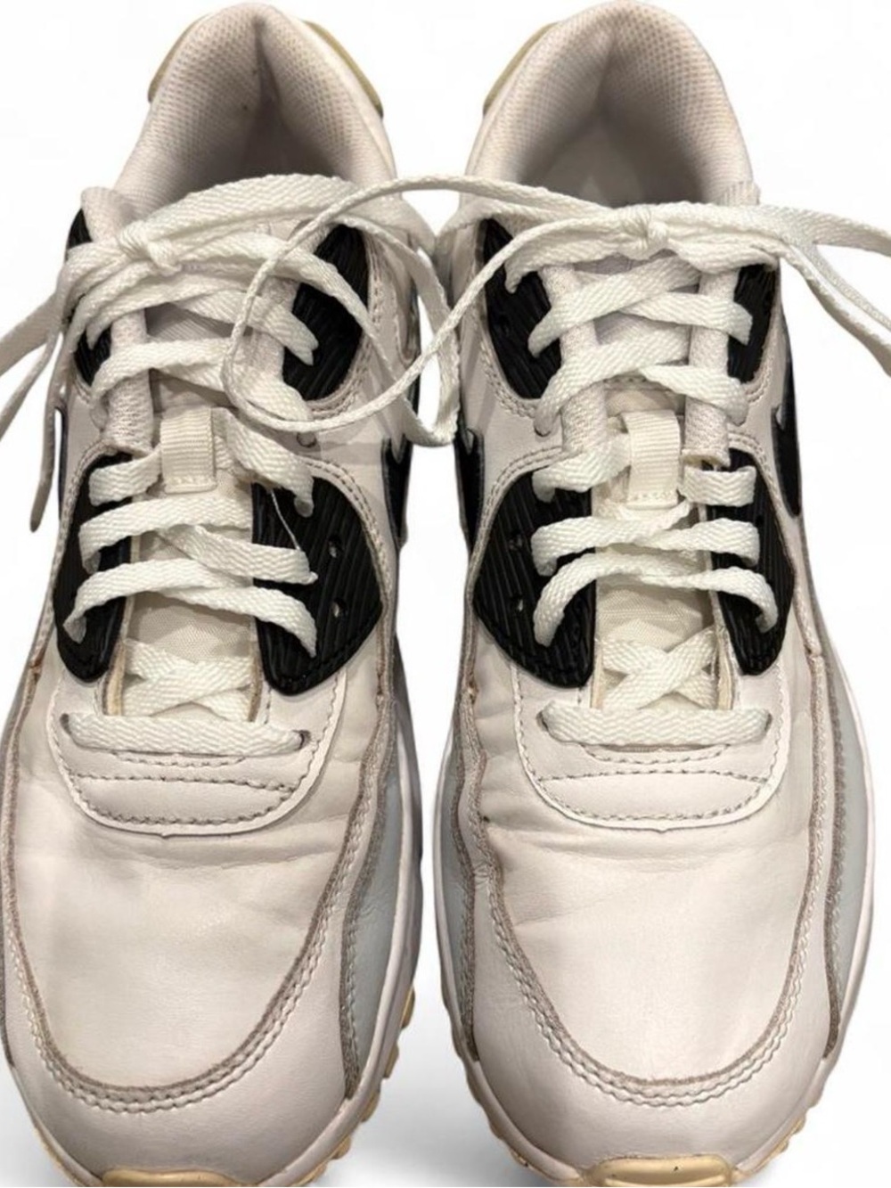 Nike Kids White and Black Sneakers